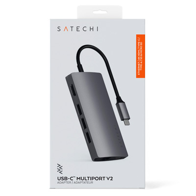 Satechi Universal USB-C Multiport Dock Adapter with 4K HDMI - PWR11138