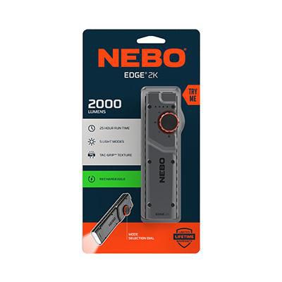 nebo edge flashlight 2K Pocket Light first responders NEBO Edge 2K Pocket Light