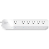 Geeni Surge Smart Wi-Fi 6 Outlet Surge Protector Strip - White - 0