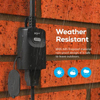 Geeni 125V Indoor/Outdoor 1 Outlet Smart Wi-Fi Plug - 2