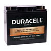 Duracell Ultra 12V 20AH High Rate AGM SLA Battery with M6 Flag Nut and Bolt Terminals - 0