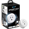 Geeni Round Smart Dot Wi-Fi White Plug - Hub Compatible - 0