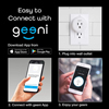 Geeni Round Smart Dot Wi-Fi White Plug - Hub Compatible - 3