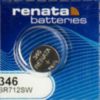 Renata 346 1.55V Silver Oxide Watch Battery - 10 Pack - 0