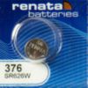 Renata 376 1.55V Silver Oxide Watch Battery - 10 Pack - 0