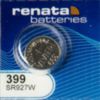 Renata 399 1.55V Silver Oxide Watch Battery - 10 Pack - 0