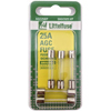 LittelFuse 25A AGC Glass Fuses - 5 Pack - 0