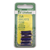 LittelFuse 5 pack 25 Amperage GBC Replacement Fuses - 0