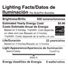 Duracell Ultra 65 Watt Equivalent BR30 4000K Cool White Energy Efficient LED Light Bulb - 3 Pack - 7