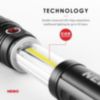 NEBO Slyde+ 400 Lumen AAA Flashlight and Work Light - 3