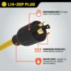 Champion Generator Extension Cord with 1-Year Warranty - 4