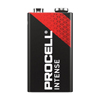 Duracell ProCell Intense 9V 9V, 6LR61 Cell Alkaline Battery - 12 Pack - 0