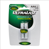 UltraLast Nickel Cadmium AAA Solar Powered Lighting Rechargeable Battery - 2 Pack - 0