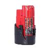 12V 1.5AH Lithium-Ion Battery for Milwaukee M12 Power Tools 48-11-2401 Replacement - 10