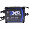 X2Power 2-Bank 8-Amp Automatic Onboard Marine Battery Charger - 0