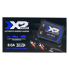 X2Power 2-Bank 8-Amp Automatic Onboard Marine Battery Charger - 4