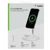 Belkin BoostCharge Pro 2-in-1 iPhone Wireless Charger Stand with MagSafe 15W Fast Charging - White - 0