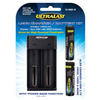 UltraLast Lithium Ion 18650 Charger and Battery Combo Pack - 0