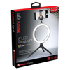 Tzumi ON AIR Halo Light 8” LED Ring Light with Tripod Stand - 0
