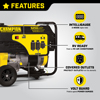 Champion 5000W Portable Generator with Wheel Kit and Extension Cord - 2
