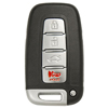 Four Button Key Fob Replacement Proximity Remote for Kia Sorento, Optima, Rio and Forte Vehicles - 0