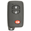 Three Button Key Fob Replacement Proximity Remote for Toyota Venza and 4Runner Vehicles - 0