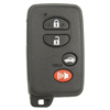 Four Button Key Fob Replacement Proximity Remote For Toyota Vehicles - 0