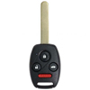 Four Button Combo Key Replacement Remote for Honda Civic Vehicles - 0