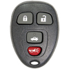 Four Button Key Fob Replacement Remote for Cadillac, Chevrolet, and GMC Vehicles - 0