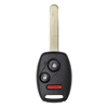 Three Button Key Fob Replacement Combo Key Remote for Honda Vehicles - 0