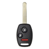 Three Button Key Fob Replacement Combo Key For Honda Vehicles - 0
