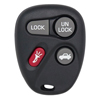 Four Button Key Fob Replacement Remote For Buick, Chevrolet, Oldsmobile and Pontiac Vehicles - 0