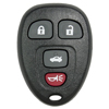 Four Button Key Fob Replacement Remote for Buick, Chevrolet, Pontiac, and Saturn Vehicles - 0