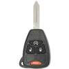 Four Button Combo Key Replacement Remote for Chrysler Vehicles - 0