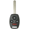 Four Button Combo Key Replacement Remote for Honda Vehicles - 0