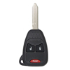 Three Button Key Fob Replacement Remote for Chrysler Sebring, Dodge Ram and Jeep Patriot, Compass an - 0