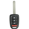 Four Button Combo Key Replacement Remote for Honda Civic Vehicles - 0