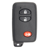 Three Button Key Fob Replacement Proximity Remote for Toyota Vehicles - 0