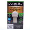 Duracell Ultra 60W Equivalent A19 4000k Cool White GU24 Twist Lock Energy Efficient LED Light Bulb - 3