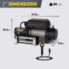 Champion Power Equipment 10,000lb Truck/SUV Winch Kit - 3