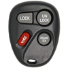 Four Button Key Fob Replacement Remote for Chevrolet, GMC, and Oldsmobile Vehicles - 0