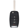 Four Button Replacement Flip Key Remote For Kia Vehicles - 0