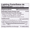 Duracell Ultra 75 Watt Equivalent A19 2700k Soft White Energy Efficient LED Light Bulb - 2 Pack - 7