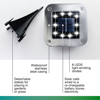 Bell & Howell Solar Outdoor Disk Lights - 4 Pack - 2