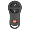 Three Button Key Fob Replacement Remote For Dodge Vehicles - 0
