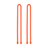 Nite Ize GEAR TIE 12" – 2 Pack Bright Orange Reusable Twist Ties - 3