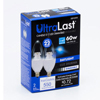 UltraLast 60 Watt Equivalent B13 Candle 5000k Daylight Energy Efficient LED Light Bulb - 2 Pack - 2