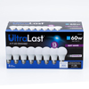 UltraLast 60 Watt Equivalent A19 2700K Soft White Energy Efficient LED Light Bulb - 8 Pack - 0