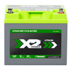 X2Power 12V 50Ah Marine Lithium Iron Phosphate (LiFePO4) Deep Cycle Battery with Bluetooth - 0