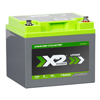 X2Power 12V 50Ah Marine Lithium Iron Phosphate (LiFePO4) Deep Cycle Battery with Bluetooth - 2
